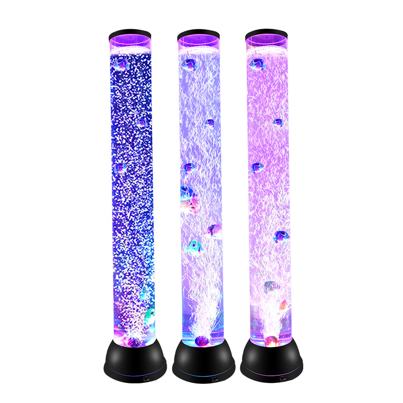 120cm Bubble Fish Lamp: Dive into unique visual magic. Floating fish, glowing bubbles create immersive aquatic ambiance—stunning decor with unmatched visual allure.